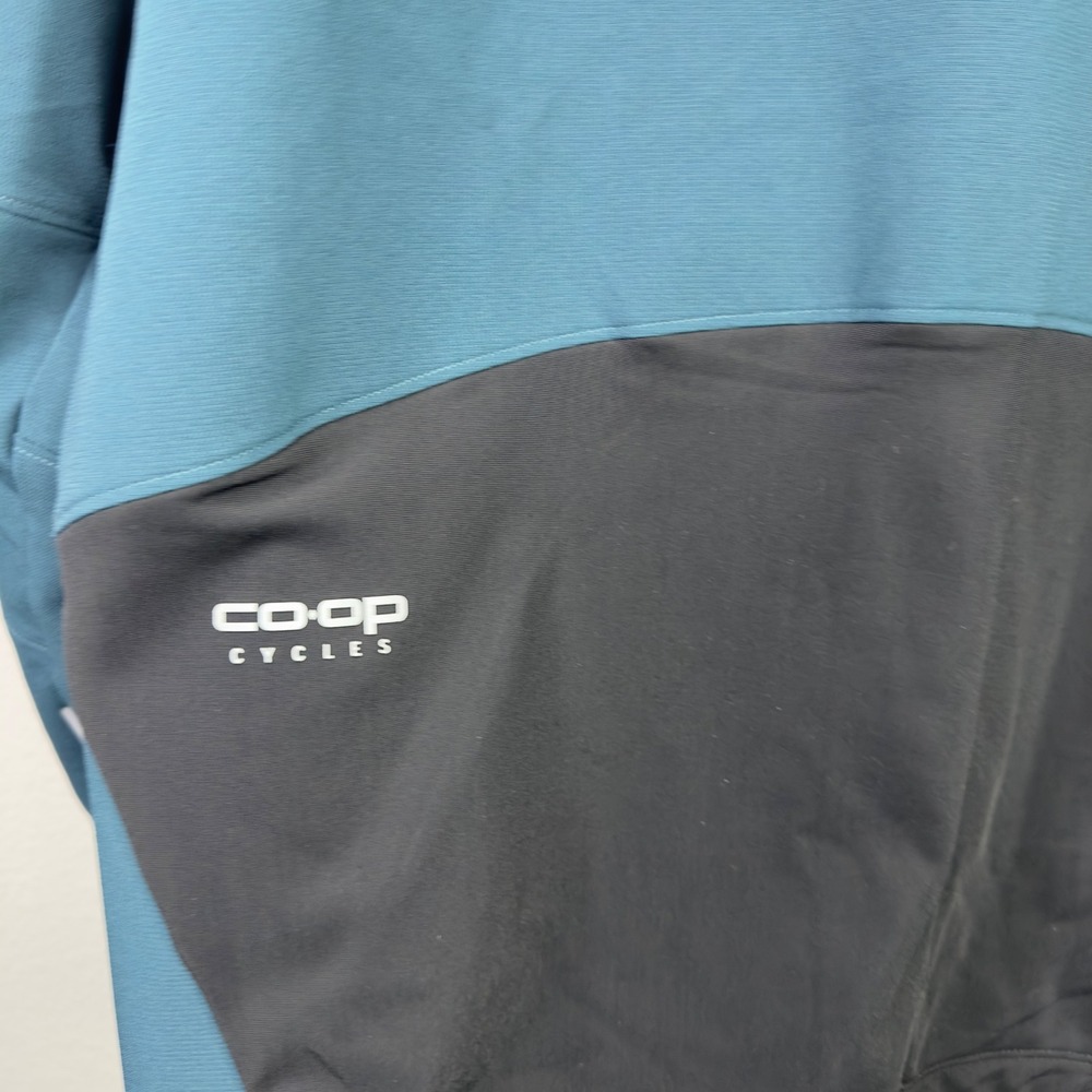 REI Co-op Cycles Jacket Mens M Blue Cycling Athletic Softshell Biking Gorpcore - Picture 5 of 10
